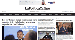 Desktop Screenshot of lapoliticaonline.com